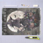 神秘的なフローラ魔女 薄葉紙 (クラフト)