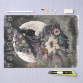 神秘的なフローラ魔女 薄葉紙 (クラフト)