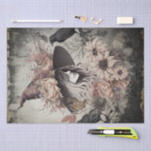 神秘的なフローラ魔女 薄葉紙 (クラフト)