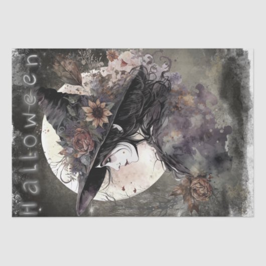 神秘的なフローラ魔女 薄葉紙 (正面)