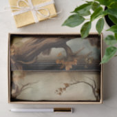 神秘的なフールセピアスタイルデクページ 薄葉紙 (ギフト)