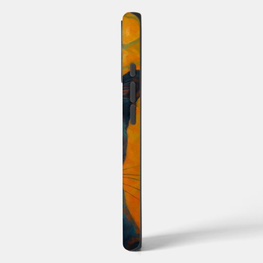 神秘的なブラックパンサーはっきりした- Jungle Majesty iPhone Case-Mate iPhoneケース (裏面 / 左)