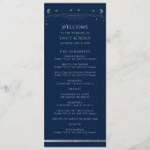 神秘的なブルーシルバーサンスタームーン宇宙結婚ズ プログラム (正面)