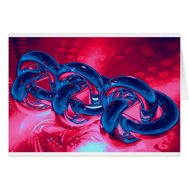 神秘的なブルーリング (正面横)