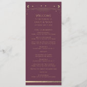 神秘的なプラム金ゴールドサンムーン天文学宇宙 プログラム (正面)