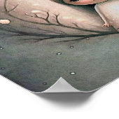 神秘的なプリンセスフェアリープリント |妖精のプリント ポスター (角)