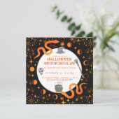 神秘的なヘビ魔女ハロウィンスプオクタキュラパーティー 招待状 (スタンド正面)