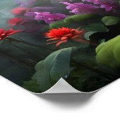 神秘的なベトナムのピークのポスター ポスター (角)