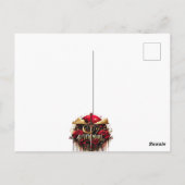 神秘的なベビーシャワー | 性別発表 ポストカード (裏面)