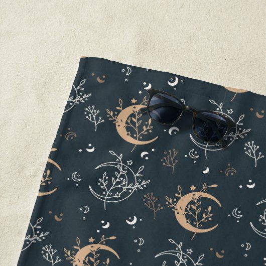 神秘的なボヘミア人 ビーチタオル (インサイチュ)