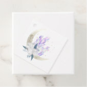 神秘的なボホクリスタルムーウェディング フェイバータグ (インサイチュ)