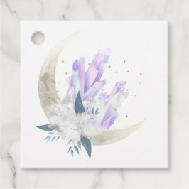 神秘的なボホクリスタルムーンレディース フェイバータグ