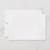 神秘的なボホクリスタルムーン結婚ズ 出欠カード (裏面)