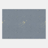 神秘的なボホラベンダーアネモーンムーンとボトル ラッピングペーパーシート (正面3)