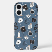 神秘的なボホ結晶スカルスネークパターン Case-Mate iPhoneケース (裏面)