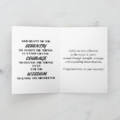 神秘的なマイルストーン　〜回復の過程の女性への贈り物〜 カード (内部)