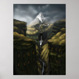 神秘的なマラúグúルの毛皮：アイスランドキャニオン・ワンダーランド ポスター