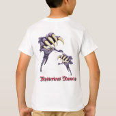 神秘的なミイラの組合せ Tシャツ (裏面)