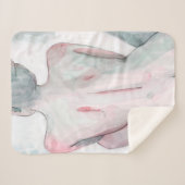 神秘的なミューズ シェルパブランケット (正面(横))