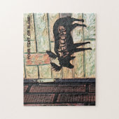 神秘的なムース ジグソーパズル (縦)