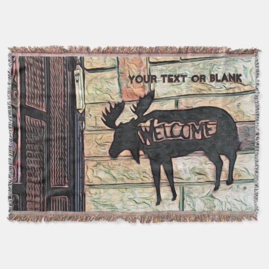 神秘的なムース スローブランケット (正面)