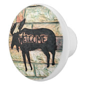 神秘的なムース セラミックノブ (右)