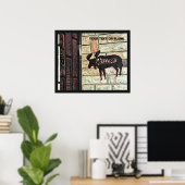 神秘的なムース ポスター (ホームオフィス)