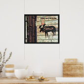 神秘的なムース ポスター (キッチン)