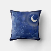 神秘的なムーングロークッション クッション (裏面)