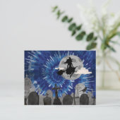 神秘的なムーンライド ポストカード (スタンド正面)