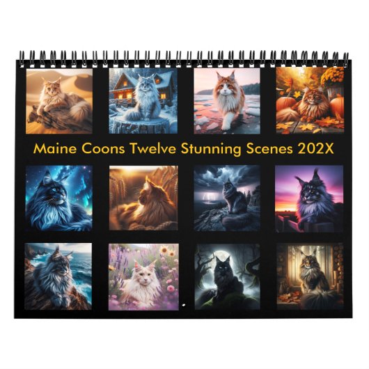 神秘的なメイン州:12シーン素晴らし202X カレンダー (カバー)