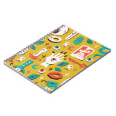 神秘的なメランゲ：オカルトのシームレスな要素 ノートブック (左側)