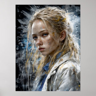 神秘的なメロディ：油の傑作 ポスター