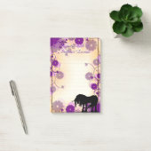 神秘的なユニコーンとライン（黄色、紫） ポストイット (オフィス)