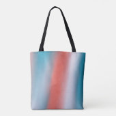 神秘的なユニコーン(赤と青) トートバッグ (裏面)