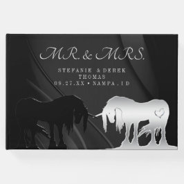 神秘的なユニコーン（黒い渦巻き） ゲストブック