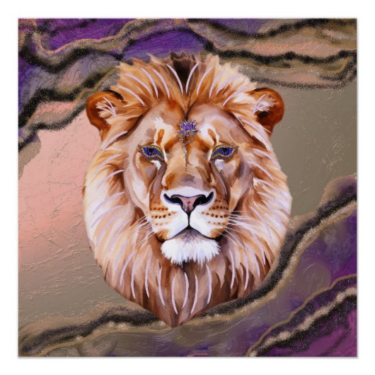 神秘的なライオン2 ポスター (正面)