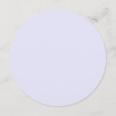 神秘的なラベンダーピンクサンムーン宇宙結婚ズ メニュー (裏面)