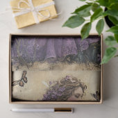 神秘的なラベンダーフェアリーシリーズデザイン#10 薄葉紙 (ギフト)