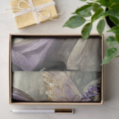 神秘的なラベンダーフェアリーシリーズデザイン#4 薄葉紙 (ギフト)