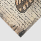 神秘的なラベンダーフェアリーシリーズデザイン#8 薄葉紙 (詳細)