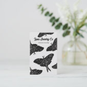 神秘的なルナモスビ空白のジネスカード 名刺 (スタンド正面)