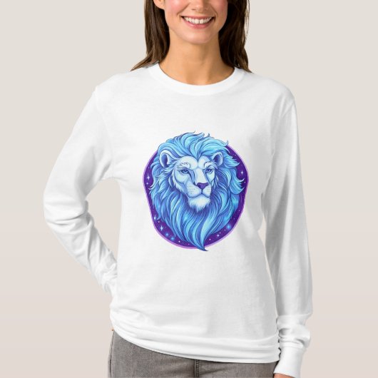 神秘的なレオの精神 Tシャツ (正面)