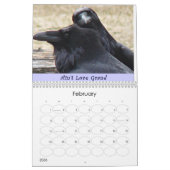 神秘的なワタリガラス2013のカレンダー カレンダー (2月 2026)