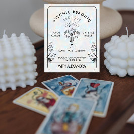 神秘的な三眼の天月ホログラフィー チラシ