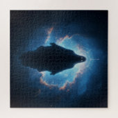 神秘的な不気味な時間のパラドックスの宇宙 ジグソーパズル (横)