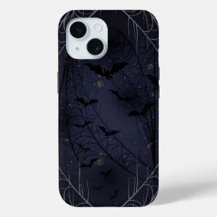 神秘的な不気味森 iPhone 15ケース