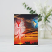 神秘的な世界、天の幻影 ポストカード (スタンド正面)