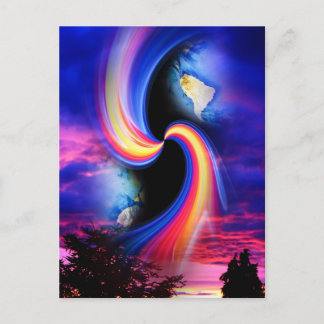 神秘的な世界 3 ポストカード