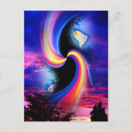 神秘的な世界 3 ポストカード